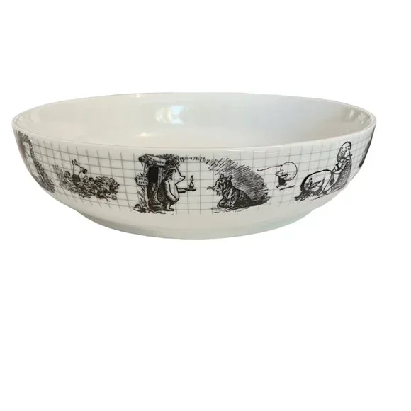 NEW! Disney Classic Winnie The Pooh Sketchbook Bowl, Dish - Picture 3 of 11